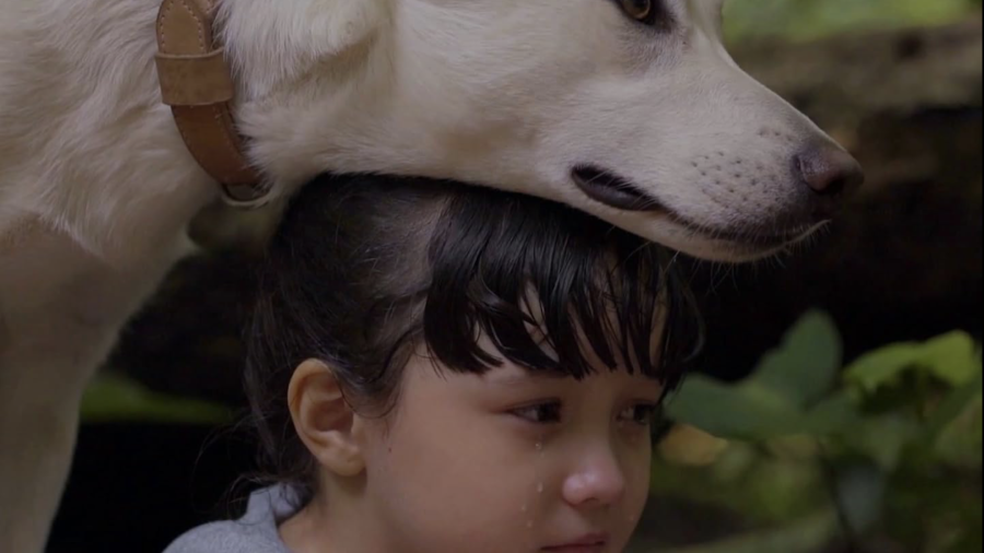 June and Kopi Dog Movie Still